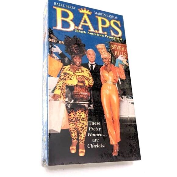 B.A.P.S Black American Princesses VHS New Sealed 1997 Halle Berry Landau VTG 90s - Picture 1 of 3